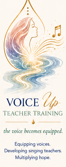 Voice Up Teacher Training — the voice becomes equipped